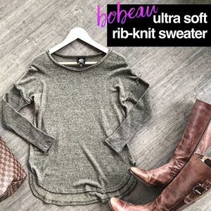 ⚡️FLASH SALE⚡️ Super Cozy Bobeau Ribbed Pullover Sweater